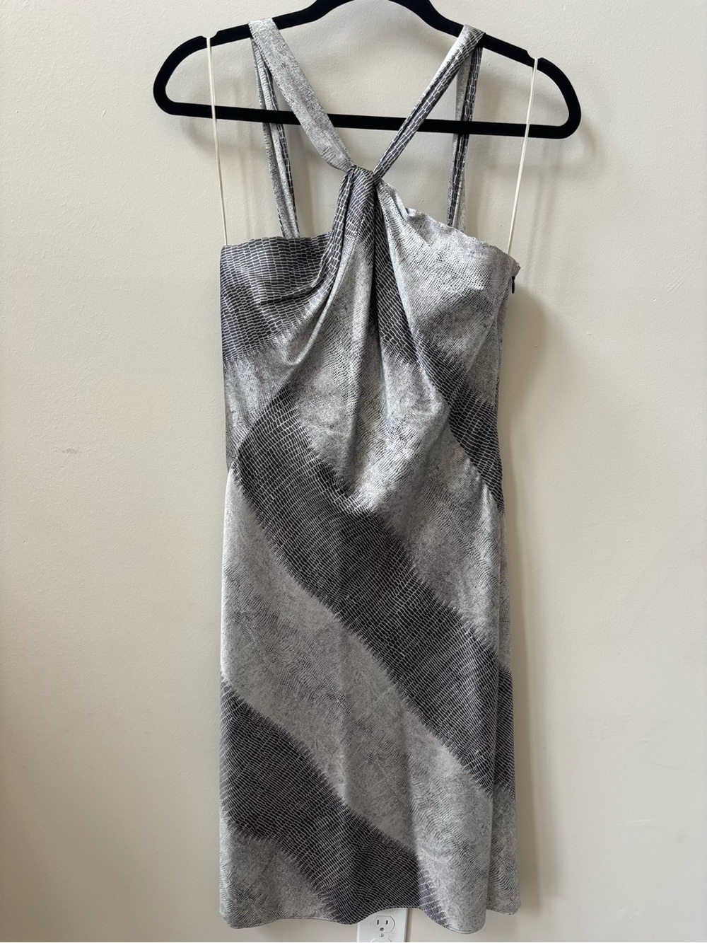 Antonio Melani Silk Artsy Print Cocktail Dress Size 8